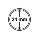 Cápsulas Grips para monedas de 24,3 mm, paquete de 10