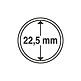 Cápsulas Grips para monedas de 22,5 mm, paquete de 10