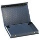 Estuche para monedas L para 4   bandejas, azul, vacío