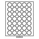 Bandeja para monedas MB 35 divisiones para GRIPS 29, color humo