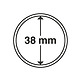 Cápsulas Grips para monedas de 38 mm, paquete de 10