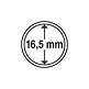 Cápsulas de monedas diámetro interior 16,5 mm