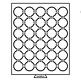 Bandeja para monedas MB 30 divisiones para GRIPS 33, color humo