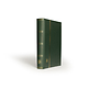 Clasificador Premium, DIN A4,  64 páginas negras, tapa de cuero* acolchada, verde