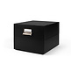 Caja archivadora Logik, tamaño interior 220 x 168 mm, negro