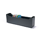 Caja archivadora Logik para 40 lingote de oro en blíster, formato vertical, negro