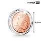 Cápsulas Ultra Perfect Fit para 1 Euro-Cent (16,25 mm), paquete de 10