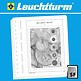 Leuchtturm hojas preimpresas Bélgica