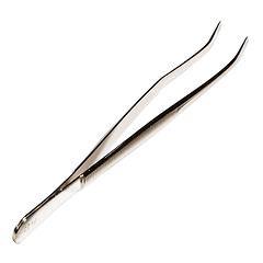 Pinzas 42, Luxus, 12 cm, modelo: curvo, Punta de Pala